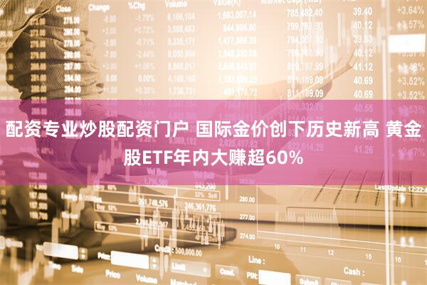 配资专业炒股配资门户 国际金价创下历史新高 黄金股ETF年内大赚超60%